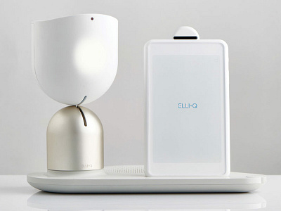 ElliQ - The Sidekick for Happier Aging design interactive interface product design robot robotics ui