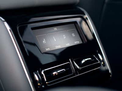 2020 Lincoln / Rear Display automotive design hmi interactive interface ui