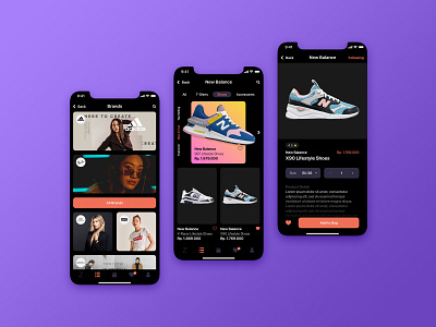 Zalora Mobile App app app design art branding color concept creative design experimental mobile mobile app mobile ui ui ui design