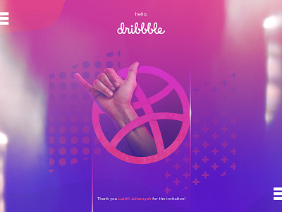 Hello Dribbble 1stshot artwork design firstshot mightyandi