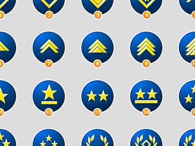 Rank Badges