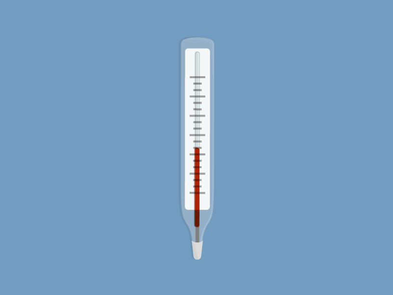 Thermometer by Andrea Ripamonti on Dribbble