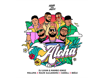 Aloha | Single Cover | Illustration