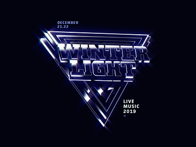 Winter Light 3d cinema 4d concert keyart maney imagination music photoshop