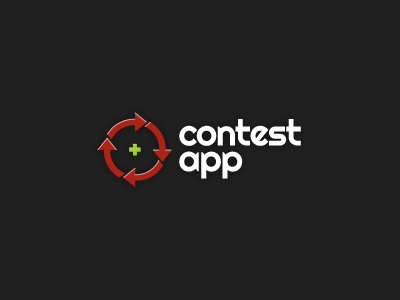 Contest App app branding logo social media ui design vector website design