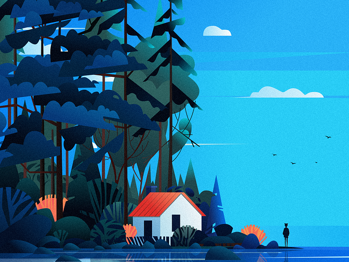 Small House by VIDOR on Dribbble