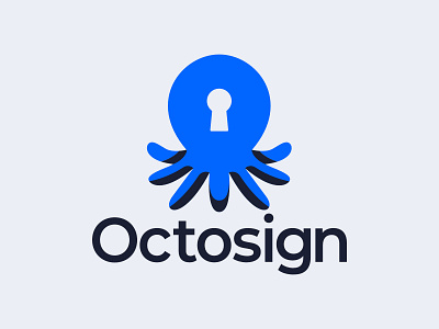 Octosign brand branding design flat graphic design icon identity logo typography vector