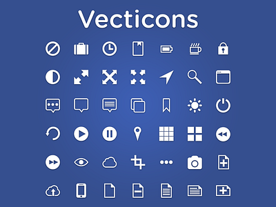 Vecticons for sale icons iconset ui vector vector icons