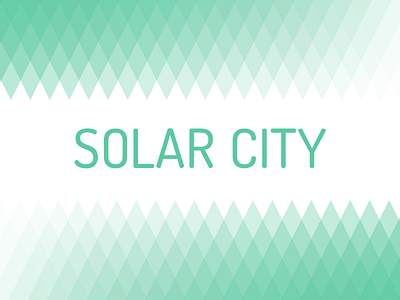 Solar City Branding Concept branding concept logo solar city