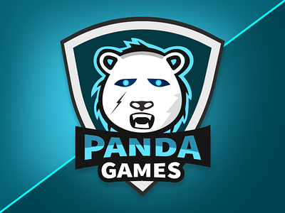 panda games mascot logo gaming logo gaming mascot logo illustration logo logo design logos mascot logo