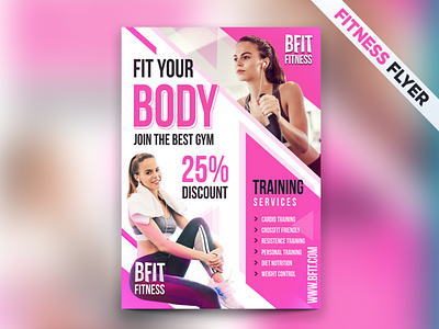 fitness flyer