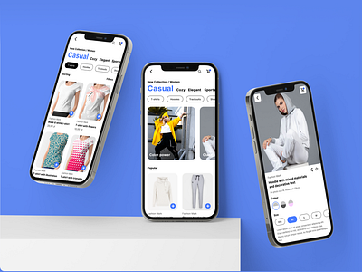 Ecommerce Fashion App Concept