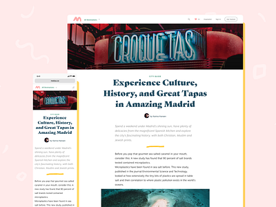 Meloa: A Closer Look at Your Destination branding eat experience hotel travel website