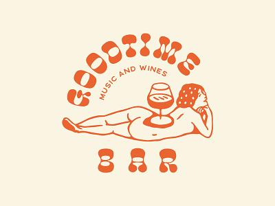 Goodtime Bar branding design graphic graphicdesign illustration lettering logo typography