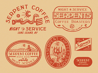 Design for Serpent Coffee