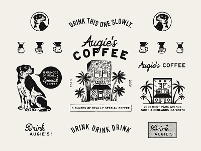 Design for Augies Coffee, CA