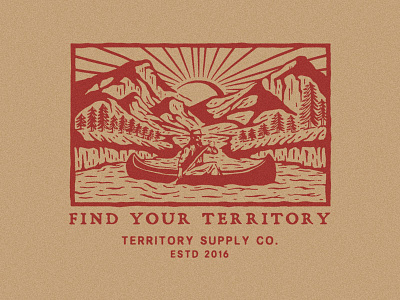 Design for Territory Supply, AZ art artwork branding design direction graphic illustration lettering logo packaging typography