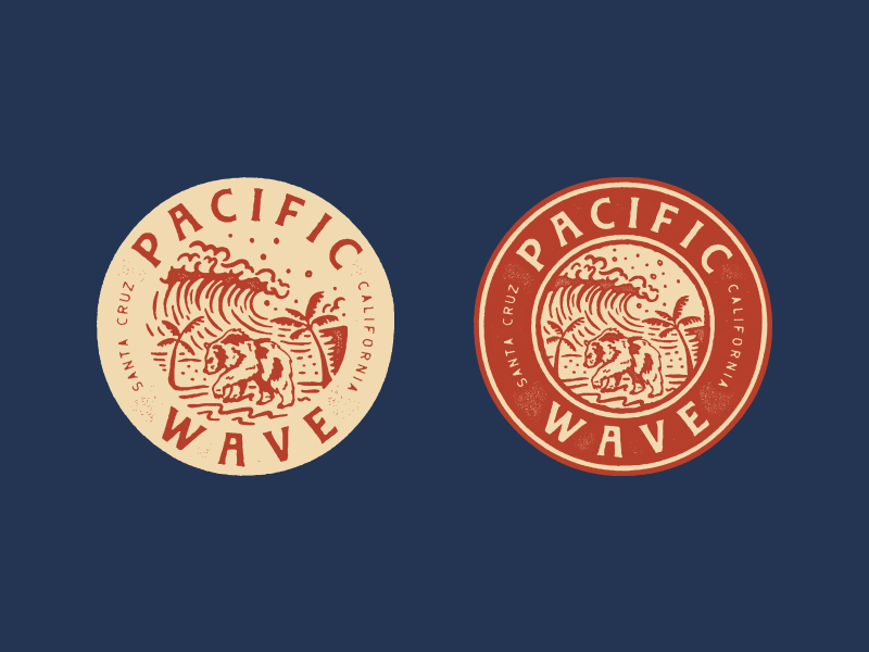 Design for Pacific Wave Santa Cruz CA by Risewise on Dribbble