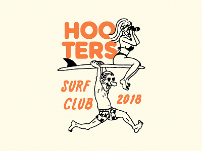 Design for Duvin x Hooters Collaboration