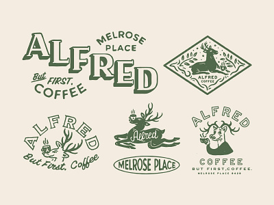 Design for Alfred, Los Angeles branding design graphic graphicdesign illustration lettering logo packagedesign typography