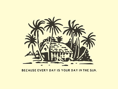Because every day is your day in the sun. appareldesign art artwork branding design direction graphic graphicdesign illust illustration lettering logo packagedesign packaging surf surfart surfing type typography vintage