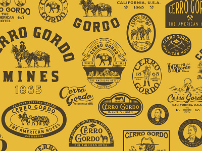 Design for Cerro Gordo appareldesign art artwork branding design direction graphic graphicdesign illust illustration lettering logo packagedesign packaging type typography vintage