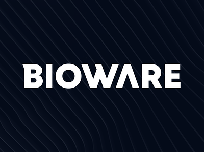 BioWare Logo Redesign bioware brand brand identity custom type dragon age futuristic logo logo 2d logo design logotype mass effect proposal design rebrand redesign sci fi visual design visual identity