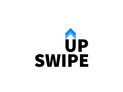 Swipe Up Mvmnt Logo arrow logo arrows branding design logo logo 2d logo design movement swipe up swipeup swipeup mvmnt