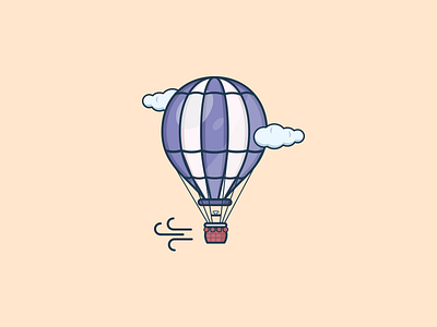 hot air balloons illustrations