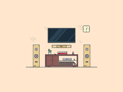 Things from past # 16 : Living Room