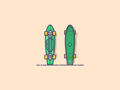 Penny Board designs, themes, templates and downloadable elements Dribbble