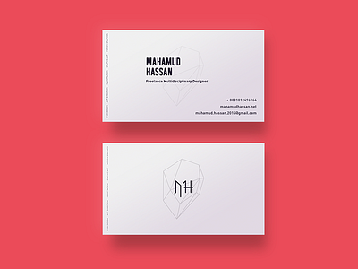 Personal Business card :) branding business card flat illustration geometric design graphic design icon illustration logo minimal minimal branding personal branding vector visiting card visiting card design visiting cards