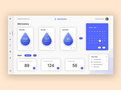 Dashboard UI app design blue clean ui colorful dashboard dashboard ui home page design homepage minimal ui ui ux ui ux design ui ux designer user interface ux design web design web designer webapp webapplication