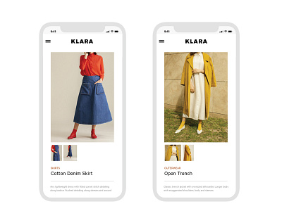 KLARA E-Commerce