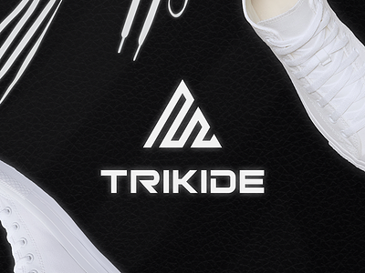 Trikide Brand accessories black brand brand identity branding logo off black off white shoe wear shoes white