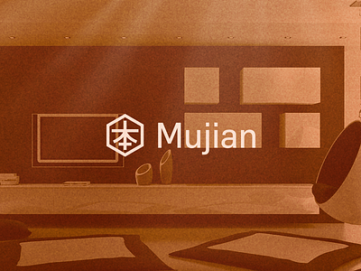 Mujian Brand brown chinese gold japanese minimal minimalist minimalistic rose gold symbol traditional