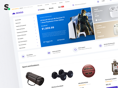 eCommerce website design