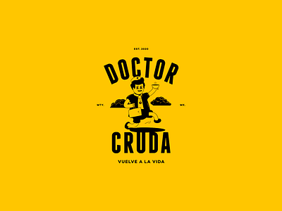 Doctor Cruda behance branding breakfast chilaquiles graphic design graphicdesign illustration logo resaca