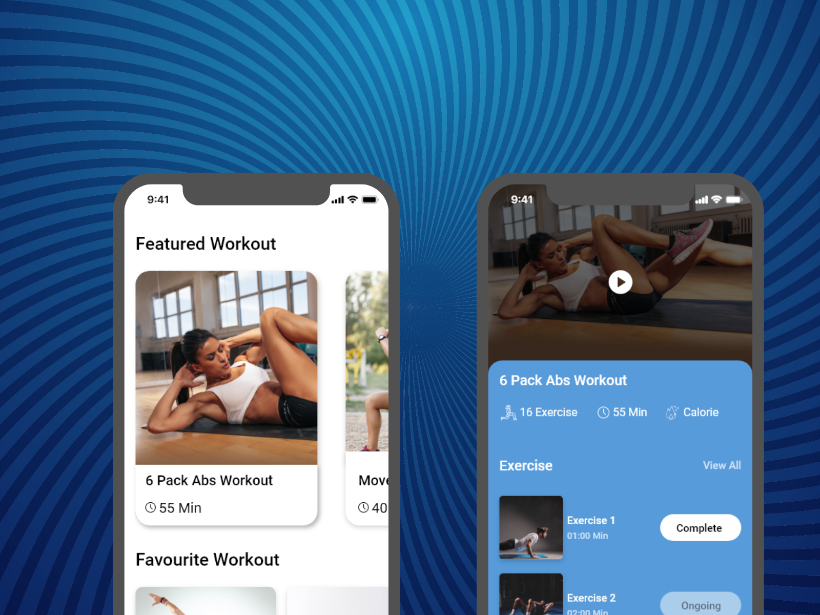 Fitness App by Parth Halani on Dribbble