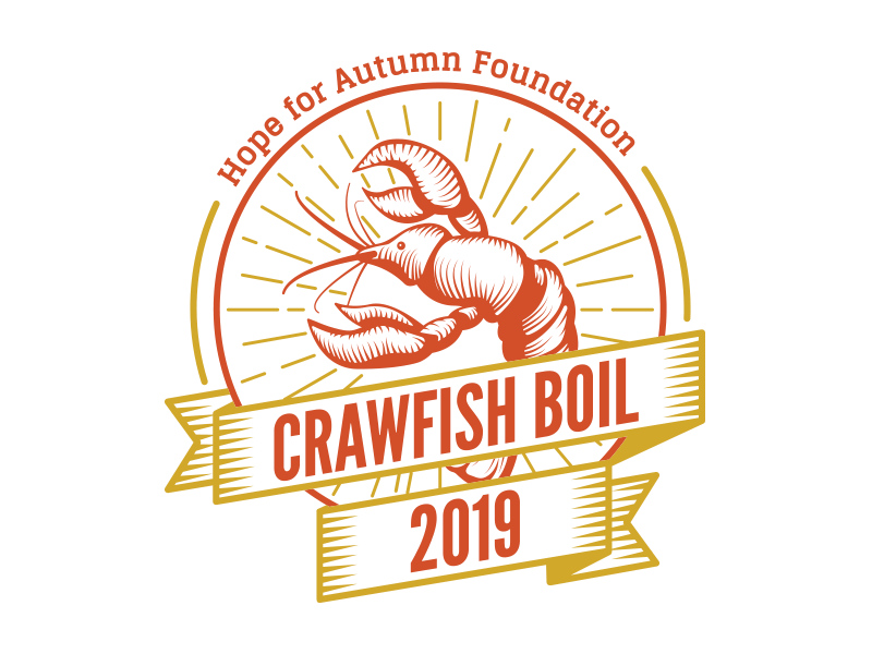 Hope for Autumn 2019 boil charity crawfish foundation fundraiser logo