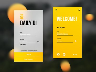 Daily UI #01 - Sign Up