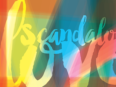 Scandalous Love Sermon Series Art