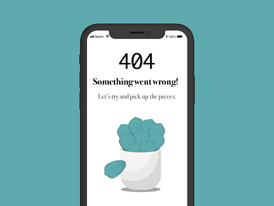 404 Mobile Page