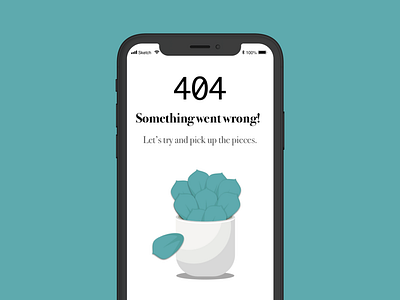 404 Mobile Page