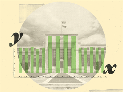 What is the Federal Reserve? collage editorial art editorial graphic editorial illustration federal reserve finance