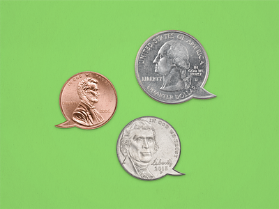 Money advice coins collage editorial art editorial graphic editorial illustration finance money photo illustration