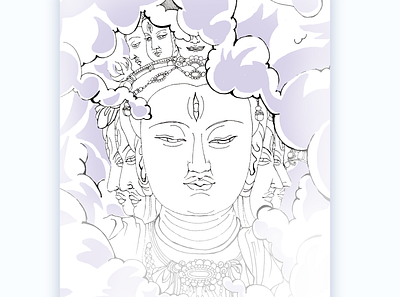 The Buddha illustration