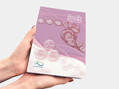 Design Advertising Graphic Branding for Skin & Slim Genetic Test