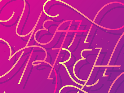 Yeah Breh Like the 80s 80s custom lettering typography
