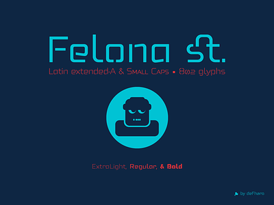 Felona st. typefaces alternates bitcoin circled capitals currencies display fractions futuristic latin extended a numbers forms numerals open type features ordinals rounded sans serif sci fi small caps square stencil techno typography